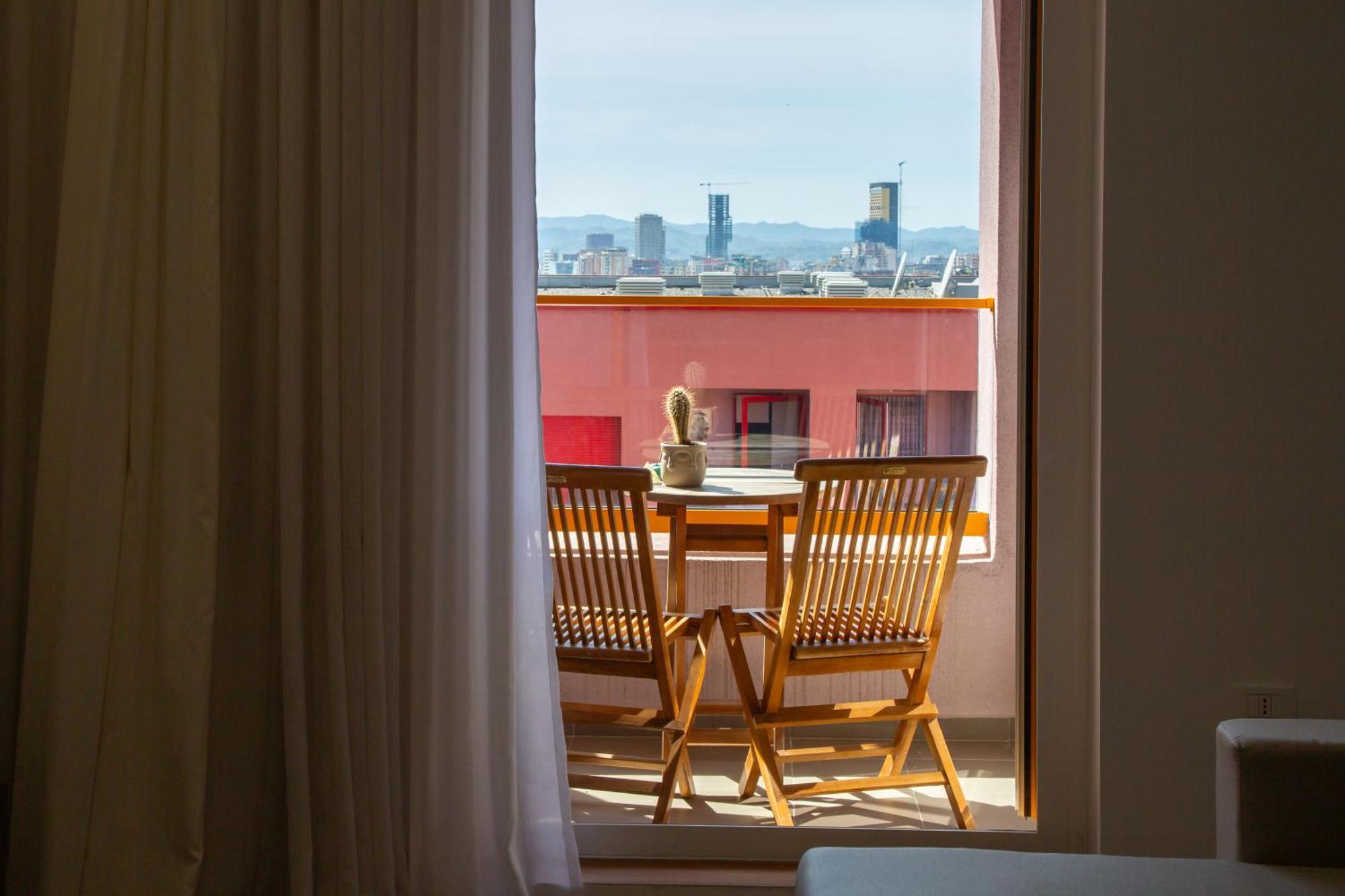 Art Vista Apartment 地拉那 外观 照片
