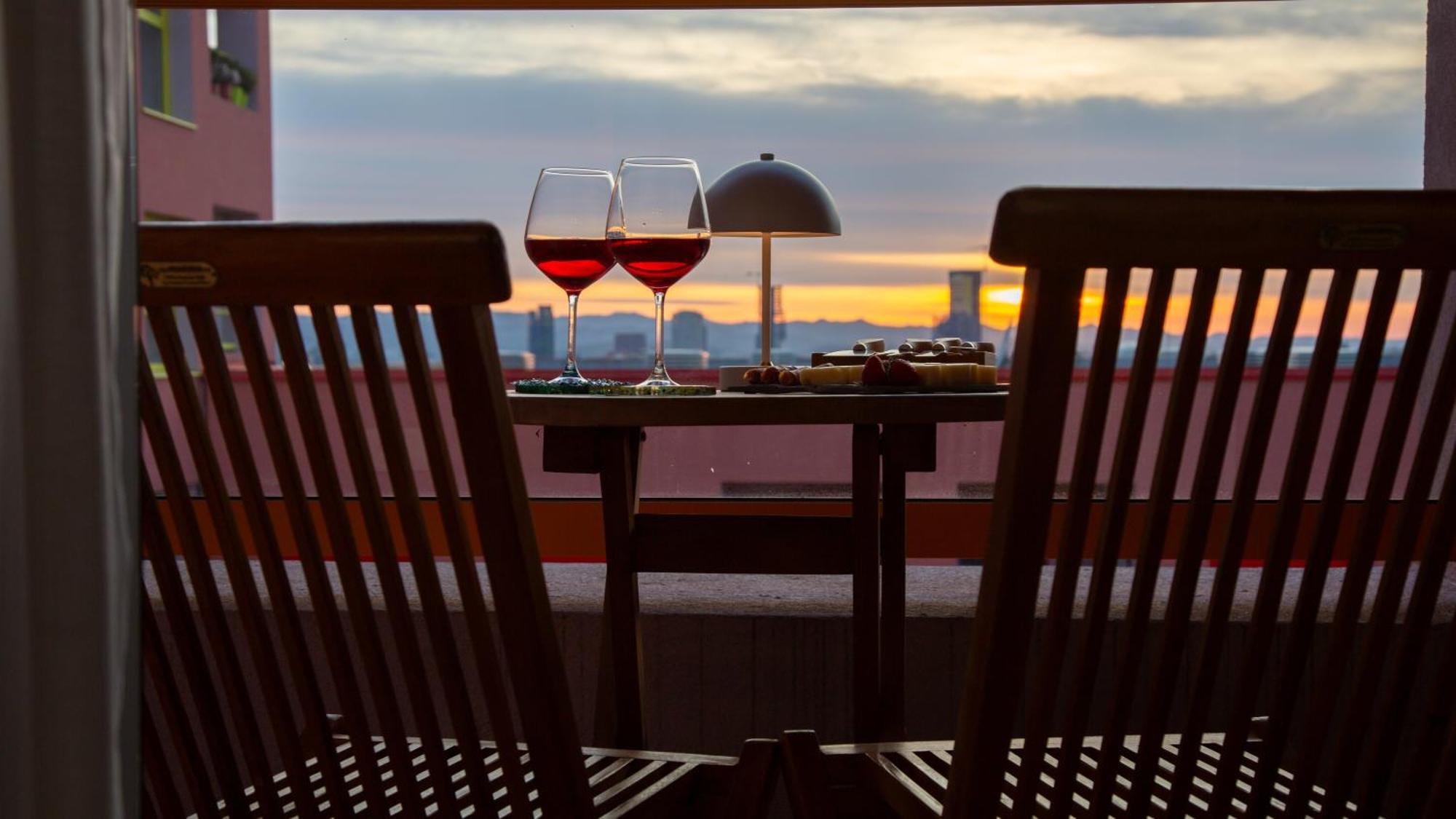 Art Vista Apartment 地拉那 外观 照片